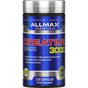 ALLMAX Nutrition - Creatiini Monohydraatti, Micronized Creatiini Powder for Strength and Muscle Recovery, Gluteeniton ja nopea imeytyminen, 120 kapselia
