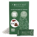 FODZYME® On-The-Go-Ruoansulatuskanavan Entsyymit Gut Healthille, turvotus, kaasu, ummetus, ripuli, vatsakipu, matala FODMAP, 30 annosta