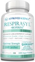 Hyväksytty Science® Respirasyl - Keuhkojen ja hengitysteiden tuki - Quercefit, vitamiinit A, C, D, BioPerine - 60 kapselia - valmistettu Yhdysvalloissa
