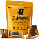 Braven Bar Chocolate Caramel Pähkinä energiapatukoita (1,59 oz, 10 kpl pakkaus) ...