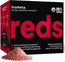 Superfood Reds Powder Packs - Immuuneja ja muistia varten I Reds Superfood Powder Antioksidantit Polyfenolit Blend with Organic Acai Berry, Goji Berry, Pomegranaatti - 14 Sachets