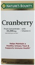 Nature's Bounty Cranberry Ravintolisä 60 pehmeää geeliä