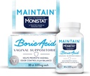 alkaen Makers of Monistat, Ylläpidä Boric Acid Suppositories naisille, Tuoksu-vapaa Lisää emättimen Odor Control ja pH Balance ilman ärsytystä, 30 Count