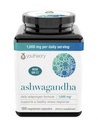 Youtheory Ashwagandha 1000mg kanssa KSM-66 - Auttaa tukemaan tervettä stressiä vastaus,180 kapselia (paketti 1)