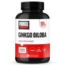 FORCE FACTOR Ginkgo Biloba 120mg, Aivojen terveyslisä aikuisille, maksimivoima Ginko aivojen tuki ja kognitiivinen lisä, vegaaninen, ei-GMO, 120 kapselia
