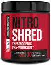 Jacked Factory NITROSURGE Shred Pre harjoitus täydentää - Energy Booster, Instant Strength Gains, Sharp Focus, Powerful Pumps - Typpioksidi Booster & Preworkout Powder - 30Sv, hedelmän punch