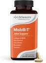 LifeSeasons Mobili-T - Joint Support Supplement - Vähentää särkyjä ja häiriöitä - Kasvattaa liike - Rebuild Kudos & Cartilage - MSM Chondroitin Collagen Glukosamiini & Turmeric - 120 kapselia