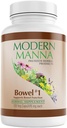 Bowel #1: Ummetus Relief Formula - Natural kasviperäisiä Laksative - Hellä, tehokas, Ei kovia sivuvaikutuksia - lievittää ummetus, kaasu, ja turvotus - Vegan (60-päivä toimitus, 120 kapselia)