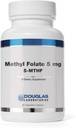 Douglas Laboratories - Metyyli 5 mg (5-MTHF) - biologisesti aktiivinen B9-vitamiini tukemaan sydän- ja verisuonitautien terveyttä ja mieliala - 60 kapselia