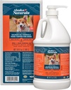 Alaska Naturals Wild Alaskan Salmon Fish Oil Supplement for Dogs Iho ja takki EPA DHA Omega 3 Rasvahapot Liquid Food Topper 64 oz. Pumppu