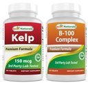 Kelp Supplement 150 Mcg & B- 100 Complex