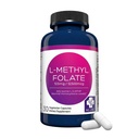 MD Life L- metyylifolaatti 12, 5 mg Supplement - Professional- Grade Active L Metyylifolaatti Supplement - 30 kapselia - L-metyylifolaatti 12, 5 mg - maksimaalinen vahvuus MTHFR W/Essential aminohapot