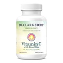 Tohtori Clark C-vitamiinia Rose HIPS-lisäaine . 1000 mg, 100 liivatekapselia, immuunituki ja antioksidanttisuoja