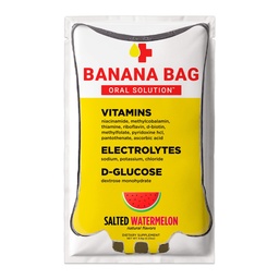 Banana Bag Oral Solution Packets  Kätevä, helppo sekoittaa, ja täydellinen päivittäiseen käyttöön.