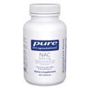 Puhtaat kapselit NAC 600 mg - N- Acetyl Cysteine NAC Supplement for Lung Health & Immuno Support, Liver Support & Antioxidants * - with Freeform N- Acetyl- L- Cysteine - 180 kapselia