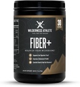 Wilderness urheilija Fiber+ ... Liukenematon ja liukenematon kuitu Supplement naisille ja miehille - Prebioottikuitujauhetta digestiiviseen tukeen - Päivittäinen juoma Mix - Ruokavaliojauhetta makuamaton
