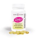 GeriCare High-Potency E-vitamiinikapselit 400 IU iho- ja immuunitukeen, 180 mg 100 Count E-vitamiini naisille ja miehille
