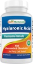 Best Naturals Hyaluronic Acid 100 mg 60 kapselia - Tuki terveitä niveliä ja nuorten iho