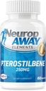NeuropAway Elements Pterostilbene (60 250 mg Acid Resistant Kapselit per pullo)