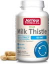 Jaarrow Formula Milk ohdake 150 mg - 200 kasviskapselit - antioksidantti tukee immuunivastetta, maksan toiminta & Glutationi - enintään 200 tarjoilua