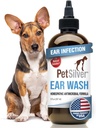 PetSilver Dog Ear Cleaner Solution 