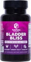 Rakko Bliss: Advanced Cranberry Supplement & D-Mannose Formula for virtsateiden terveys naisille, ei-GMO, gluteeniton, vegaaniset kapselit, nopeatoiminen helpotus & UTI ehkäisy, rakkotuki, 60 Ct