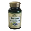 Tuulimylly Mustikka 5 mg uute Kapselit, joissa Eyebright & Elderberry tukee silmien terveyttä, 60 Ea
