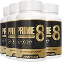 PRIME 8 100% aito alkuperäinen Prime8 Virallinen Formula (4 pakkaus) 120 päivää