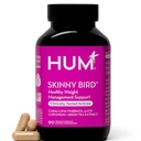 HUM Skinny Bird Green Tea Extract ruokahalu tukea naisille 5HTP, Kromi, Caralluma Fimbriata, Gluteeniton ja vegaaninen, Vihreä Tea Extract Kapselit täydentää naisille, 90 kapselia