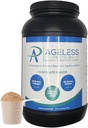Chocolate Whey Protein Powder ja Collagen Peptides aikuisille. Tukee lihasten rakentaminen ja yhteinen terveys kanssa 24g proteiinia, kreatiini, HMB, ja vitamiineja (30 Tarjoukset, suklaa)