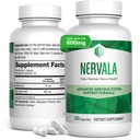 Nervala - Alpha Lipoic Acid 600mg - ALA Supplement Antioksidantti hermojen, energian ja verenkierron tuki- Extra vahvuus Benfotiamiini - Valmistettu Yhdysvalloissa, Lab Testattu - 30 kapselia, 1 kuukausi Supply