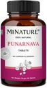 Punarnava Tabletit mi Nature. 90 tablettia, 1000 mg. 45 päivää.