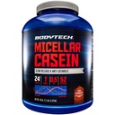 BODYTECH Micellar Casein Protein Powder, hidas julkaisu yön yli lihasten Recovery - 24 grammaa proteiinia per tarjoilu - Rich Chocolate (4 punta)