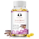 Myo-Inositol & D-Chiro Inositol - Hormoni Balance & Terve Munasarja tuki naisille - 100% Kaikki Natural PCOS tuki täydentää - Valmistettu Yhdysvalloissa - Vegan Gel kapseli - vähentää kasvojen hiusten kasvua