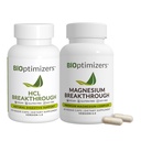 BiOptimizers - Magnesiumläpimurto (60 kapselia) ja HCL läpimurto (90 kapselia)
