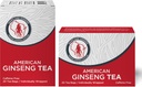 Dairyland American Ginseng Tea Bags .. (40 ct) - Premium Wisconsin Ginseng Tea - Aito amerikkalainen - Ei-GMO, Gluteeniton Drink