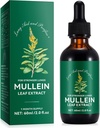 Generic Mullein Leaf Extract - Keuhkojen tuki & Puhdistaja - Hengitystuki & Hellävaraisesti Lung Cleanse - Terve hengittäminen - Luonnollinen ja turvallinen - Nopea imeytyminen - Kasvisruokaa - 60ml, 1 kuukausi Supply