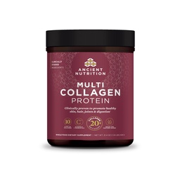 Antiikin ravitsemus Kollageeni Peptides Powder, Multi Collagen Protein, Naiset ja miehet, C-vitamiini, Probiootit, Hydrolysoitu kollageeni, tukee ihoa, nivelet, Gut Health, makuamaton, 60 tarjoilua