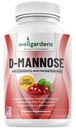 100% puhdasta D-Mannose kanssa karpalouute - auttaa puhdistaa epäpuhtaudet, luonnollinen virtsateiden terveys, maksa ja rakko tuki kapselit, ei-GMO