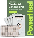 PowerHeal Bioelectric Bandage Kit for Haavanhoito & Parannus ... Yksikerroksinen Ei liimaa Sisältää Haava Hydrogel, voidaan leikata sopivaksi haavat, hiertymät, läpipainopakkaukset, palavat ... 4-pakkaus, 2... x 2...