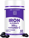 Iron Glycinate 50 mg kanssa C-vitamiini ... Advanced Iron Supplement for Anemia Relief, Immuuni Boost & Energy Support ...