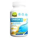 Sea-Harvested Pelagic Omega-3 Fish Oil for Heart Health, Eyes and Joint Support - 1200mg, 90-Day Supply - High Potency EPA DHA rasvahapot - Lemon Flavor Anchovy Fish Oil - 90 Softgels