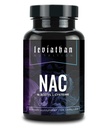 Leviathan Nutrition NAC Supplement N-Acetyl Cysteine for Lung, Liver, Immuno Support - Potent Antioksidantti tuki Boost Glutatione tasot 600 mg, 120 kapselia