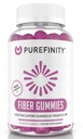 PUREFINITY Kuitu Gummies aikuisille inulin FOS Chicory Root, sokeriton prebiootti täydentää päivittäin digestion & Ummetus Tuki ...