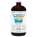LIQUIDHEALTH Daily Multi Mineral Liquid Supplement Fulvic Acid, Plant Based Ionic Aquamin Sea Trace Ocean Minerals - Immuunituki, energia, Gut Health, Detox - Made in USA, kasvissyöjä (32 oz)
