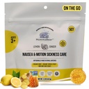 Äitikarhu Pahoinvointi ja liike Pahoinvointi Lollipops Ei-GMO Lemon & Ginger Candy for Pahoinvointi . Luomutikkarit lapsille 3+ & Raskaana olevat naiset Allevioivat Queasiness.