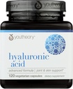 Youtheory Hyaluronic Acid Advanced Formula, Dairy Free, 120 kapselia (Pack of 1)