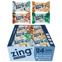 Zing Kids Protein Bars Variety Pack, Gluteeniton 100 Calorie Mini Bars kanssa korkea proteiini, vegaaninen ravitsemus Bars, Dairy Free Plant Based Protein - 24