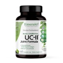 EMERALD LABS UC-II Joint Formula - Valmistettu Denaturoimattomalla kollageenityypillä II, Bioperiinillä, kurkuminoidilla & enemmän lihasten ja yhteisen terveyden sekä liikkuvuuden ja joustavuuden tukemiseen - 60 kasvikapselia