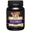 Barlean's Total Omega 3 6 9 Softgels, Blended Fish Oil Supplement with Borage and Pellavaöljy, 1000 mg Omegas ALA, EPA, DHA ja GLA varten yhteinen tuki täydentää ja Heart Health, 90 Count